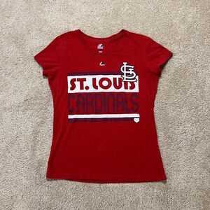 Women’s Majestic St Louis Cardinals Shirt Size Medium
